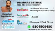 Best child psychiatrist in Kolkata Dr. Arnab Pathak Call 9804509480